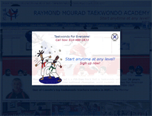 Tablet Screenshot of mouradtkd.com